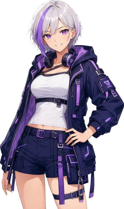 Lina, personnage de visual novel